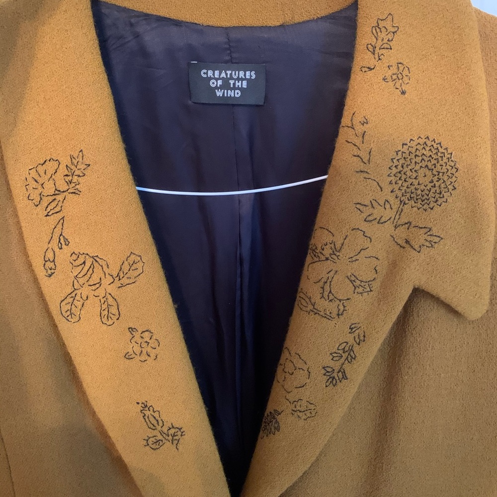 Creatures of the Wind Virgin Wool Coat - Picture 4 of 4